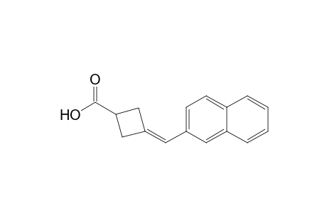 3-(2-naphthylmethylene)cyclobutanecarboxylic acid