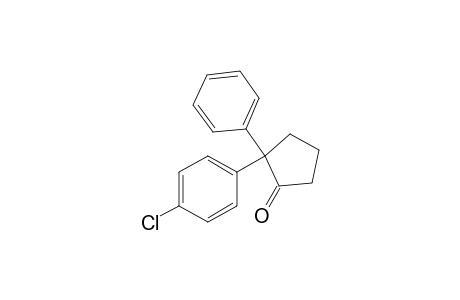 Cyclopentanone, 2-(4-chlorophenyl)-2-phenyl-