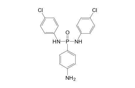 p-(p-aminophenyl)-N,N'-bis(p-chlorophenyl)phosphonic diamide