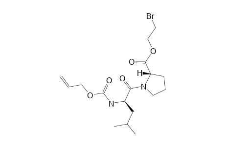 N-ALLYLOXYCARBONYL-L-LEUCYL-L-PROLILE-BROMOETHYLESTER;ALOCLEUPROOETBR