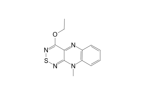 4-Ethoxy-10-methyl-[1,2,6]thiadiazino[3,4-b]quinoxaline