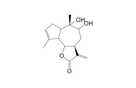 9,10-dihydroxyguaia-3,11(13)-dien-12,6-olide