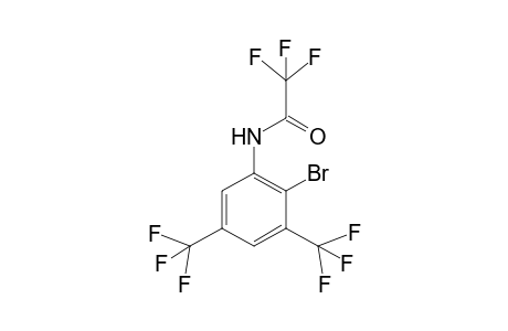 N-[2-bromo-3,5-bis(trifluoromethyl)phenyl]-2,2,2-trifluoroacetamide