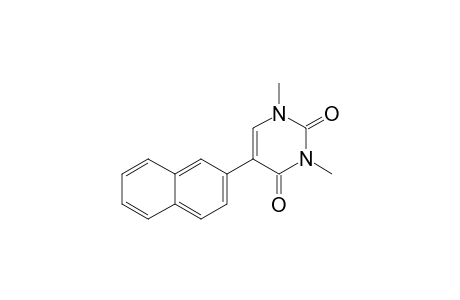 1,3-DIMETHYL-5-(NAPHTHALEN-2-YL)-PYRIMIDINE-2,4(1H,3H)-DIONE
