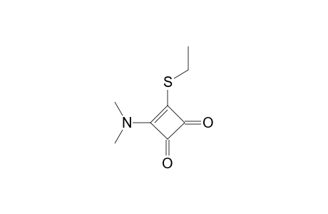3-Cyclobutene-1,2-dione, 3-(dimethylamino)-4-(ethylthio)-