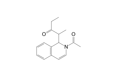 2-Acetyl-1-(1-methyl-2-oxobutyl)-1,2-dihydroisoquinoline
