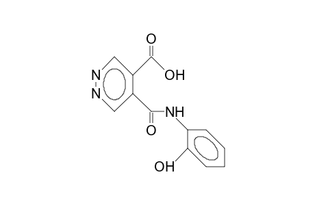 5-(2-Hydroxy-phenylcarbamoyl)-4-pyridazinecarboxylic acid