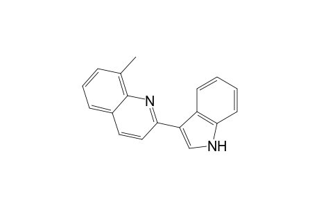 2-(indol-3-yl)-8-methyl-quinoline