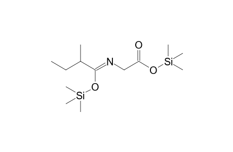 Bis-TMS-lated methylbutyrylglycine