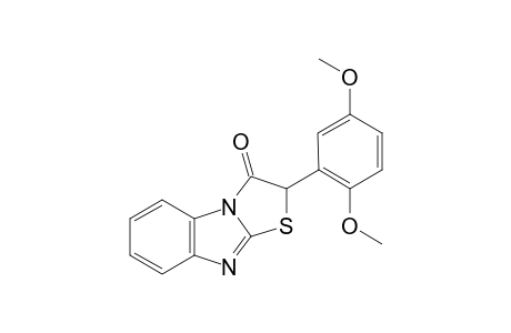 2-(2,5-Dimethoxyphenyl)[1,3]thiazolo[3,2-a]benzimidazol-1(2H)-one