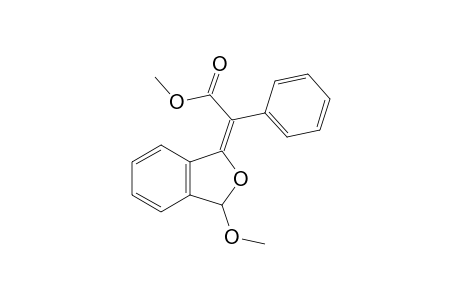 (E)-3-Methoxy-1-[(methoxycarbonyl)(phenyl)methylene]-1,3-dihydroisobenzofuran