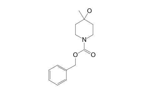 N-BENZYLOXYCARBONYL-4-HYDROXY-4-METHYLPIPERIDINE