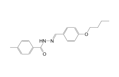 N'-[(E)-(4-butoxyphenyl)methylidene]-4-methylbenzohydrazide