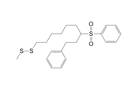 Disulfide, methyl 9-phenyl-7-(phenylsulfonyl)nonyl