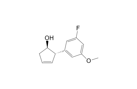 (1R,2S)-trans-2-(3'-Fluoro-5'-methoxyphenyl)-cyclopent-3-enol