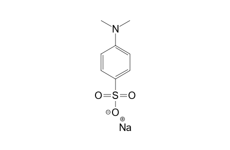 Benzenesulfonic acid, 4-(dimethylamino)-, sodium salt