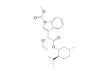(8R,10R,11S,14R)-Methyl 3-((R)-1-ethoxy-2-((1R,2S,5R)-2-isopropyl-5-methylcyclohexyloxy)-2-oxoethyl)-1H-indole-1-carboxylate