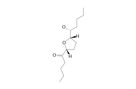 1-[5-(1-HYDROXYPENTYL)-TETRAHYDROFURAN-2-YL]-PENTAN-1-ONE