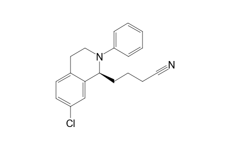 4-[(1S)-7-chloro-2-phenyl-3,4-dihydro-1H-isoquinolin-1-yl]butanenitrile