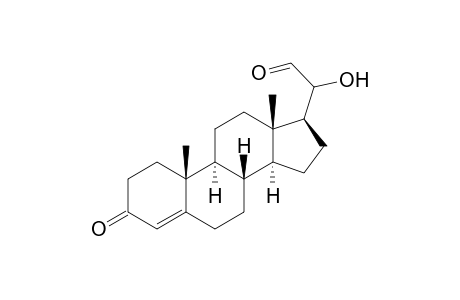 20-Hydroxy-3-oxopregn-4-en-21-al