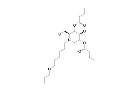N-(7-OXADECYL)-2,4-DI-O-BUTYRYL-1,5-DIDEOXY-1,5-IMINO-D-GLUCITOL