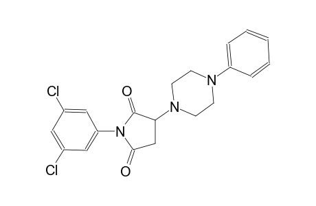 1-(3,5-dichlorophenyl)-3-(4-phenyl-1-piperazinyl)-2,5-pyrrolidinedione