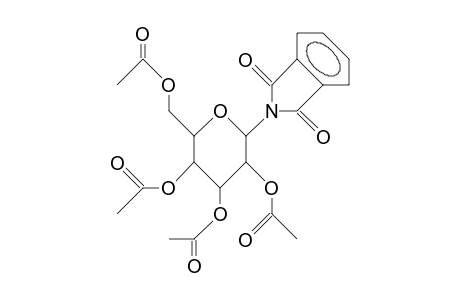 N-(2,3,4,6-Tetra-O-acetyl.beta.-D-glucopyranosyl)phthalimide