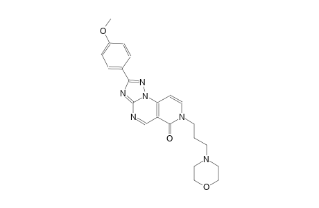 pyrido[3,4-e][1,2,4]triazolo[1,5-a]pyrimidin-6(7H)-one, 2-(4-methoxyphenyl)-7-[3-(4-morpholinyl)propyl]-