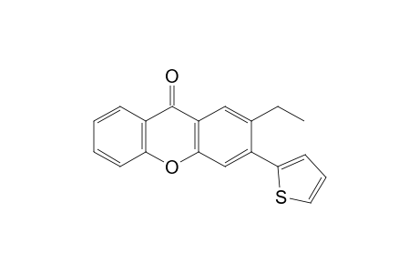 2-Ethyl-3-(2'-thienyl)-9H-xanthen-9-one