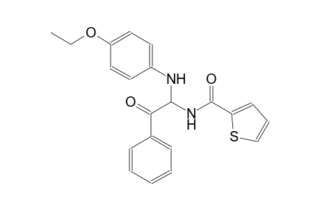 2-thiophenecarboxamide, N-[1-[(4-ethoxyphenyl)amino]-2-oxo-2-phenylethyl]-