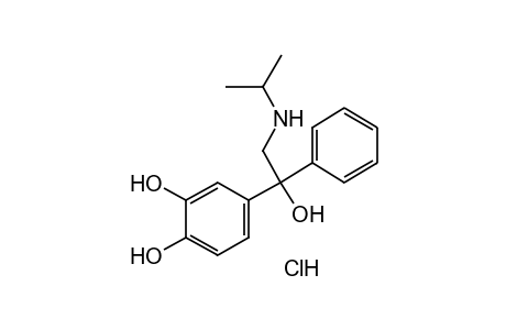 3,4-DIHYDROXY-alpha-[(ISOPROPYLAMINO)METHYL]BENZHYDROL, HYDROCHLORIDE