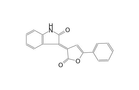 (3E)-3-(2-oxo-5-phenyl-3(2H)-furanylidene)-1,3-dihydro-2H-indol-2-one