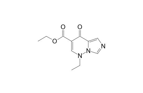 ETHYL-1-ETHYL-1,4-DIHYDRO-4-OXOIMIDAZO-[1,5-B]-PYRIDAZINE-3-CARBOXYLATE