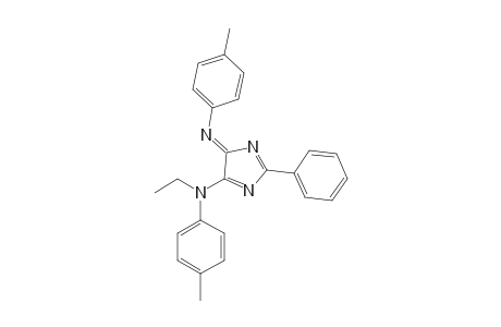 5-(Ethyl-4'-tolylamino)-2-phenyl-4-(4'-tolylimino)-4H-imidazole