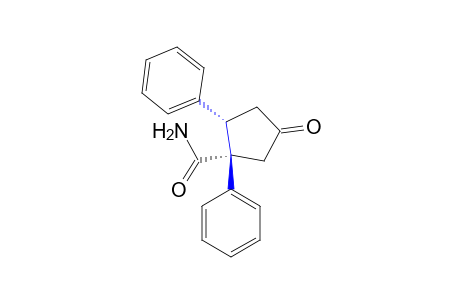 1,2-trans-diphenyl-4-oxocyclopentanecarboxamide