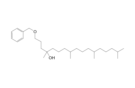 Benzyl 4-hydroxy-4,8,12,16-tetramethylheptadecyl ether