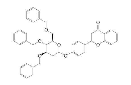 (2'R)/(2'S)-FLAVANON-4'-YL-3,4,6-TRI-O-BENZYL-2-DEOXY-D-ARABINO-HEXOPYRANOSIDE