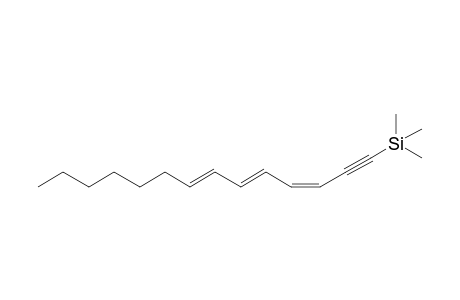 Trimethyl-[(3Z,5E,7E)-tetradeca-3,5,7-trien-1-ynyl]silane