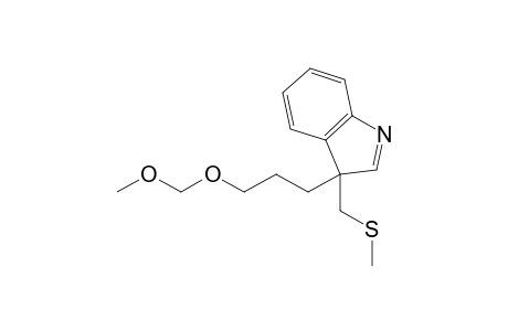 3-[3-(methoxymethoxy)propyl]-3-(methylsulfanylmethyl)indole