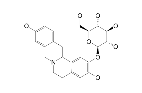 N-METHYLHIGENAMINE-7-O-BETA-D-GLUCOPYRANOSIDE