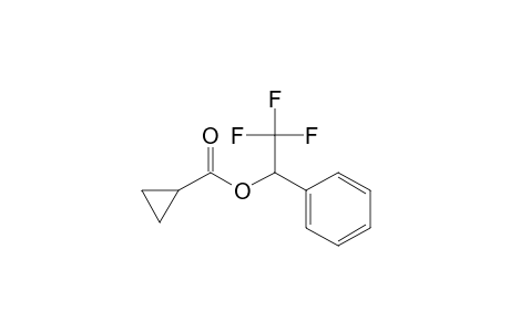 Cyclopropanecarboxylic acid, 1-phenyl-2,2,2-trifluoroethyl ester