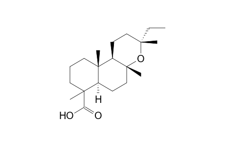 8,13-Epoxy-labdan-19-oic Acid