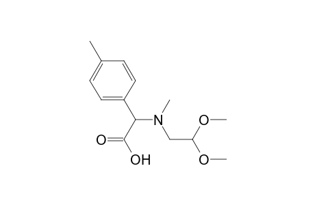 N-(2,2-Dimethoxyethyl)-N-methyl-(4-tolyl)glycine