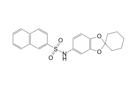 N-(spiro[benzo[d][1,3]dioxole-2,1'-cyclohexan]-5-yl)naphthalene-2-sulfonamide