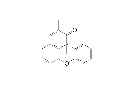 2,4,6-Trimethyl-6-[o-(prop-2-enyloxy)phenyl]cyclohexa-2,4-dienone