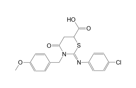 2H-1,3-thiazine-6-carboxylic acid, 2-[(4-chlorophenyl)imino]tetrahydro-3-[(4-methoxyphenyl)methyl]-4-oxo-, (2Z)-
