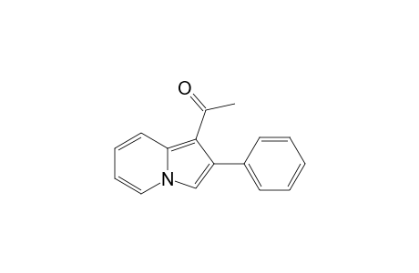 1-(2-phenyl-1-indolizinyl)ethanone
