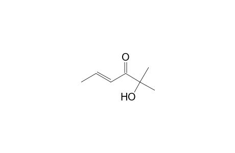 (E)-2-hydroxy-2-methyl-4-hexen-3-one