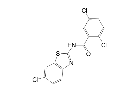 2,5-dichloro-N-(6-chloro-1,3-benzothiazol-2-yl)benzamide