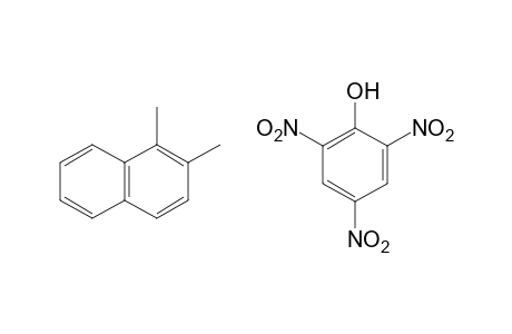 1,2-dimethylnaphthalene, monopicrate